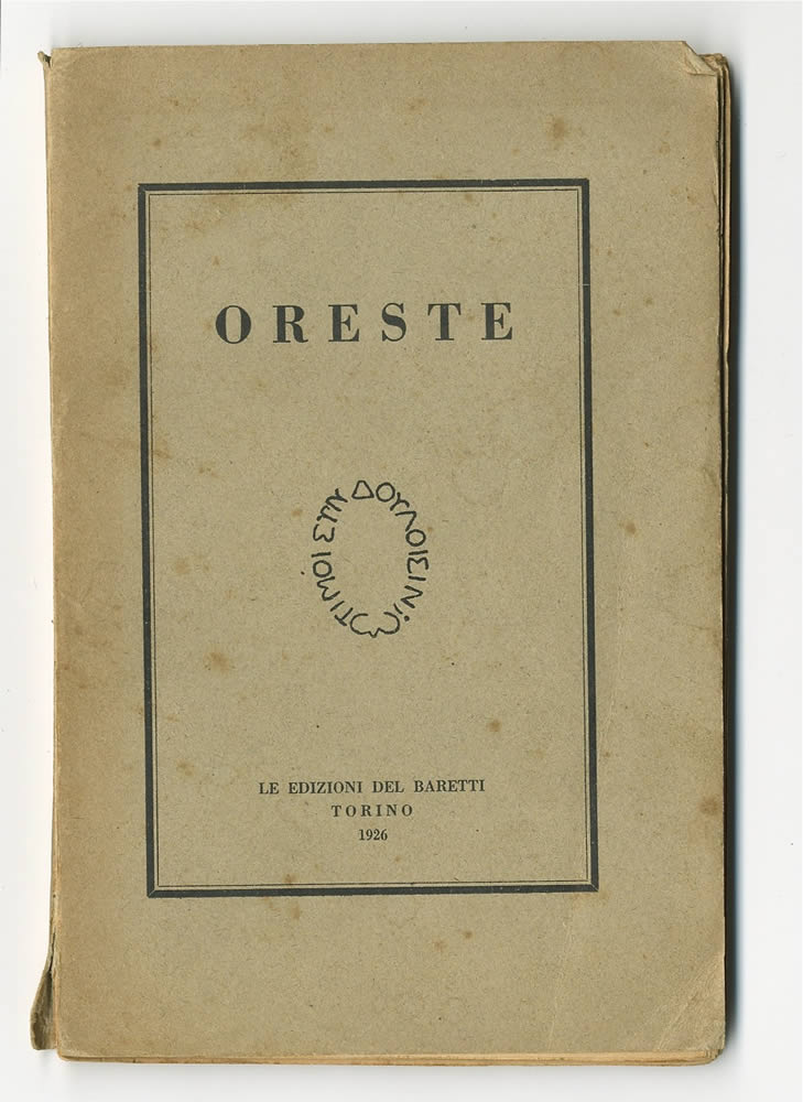 Alberti, Oreste, 1926, copertina